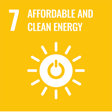 SDGs No.7 AFFORDABLE AND CLEAN NERGY